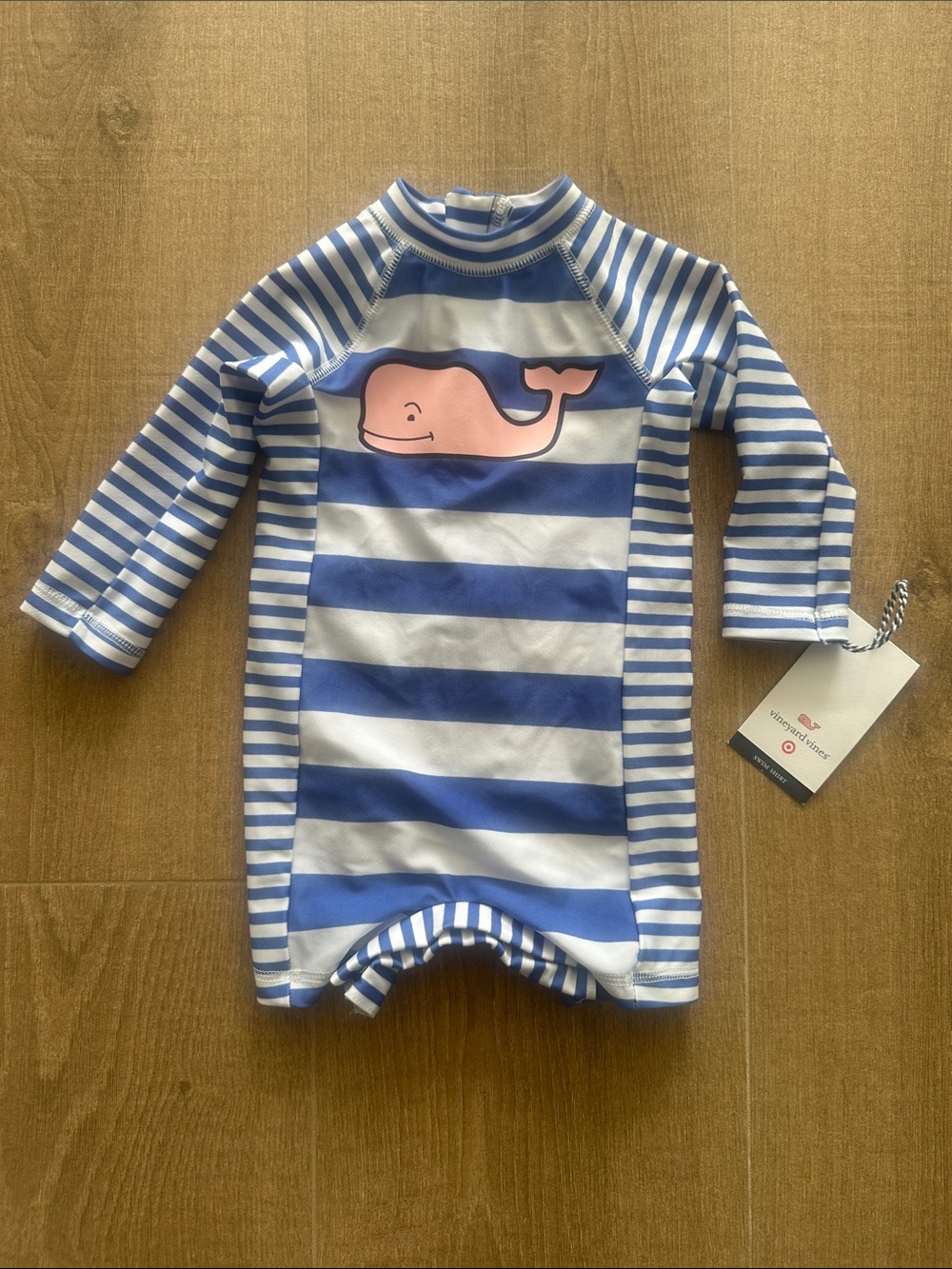 NWT Vineyard Vines x Target baby rash guard 6-9 months